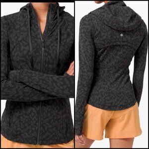 Lululemon Hooded Define Jacket - Grey Camo - 6